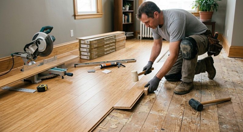 Bamboo Flooring Installation in Issaquah, WA