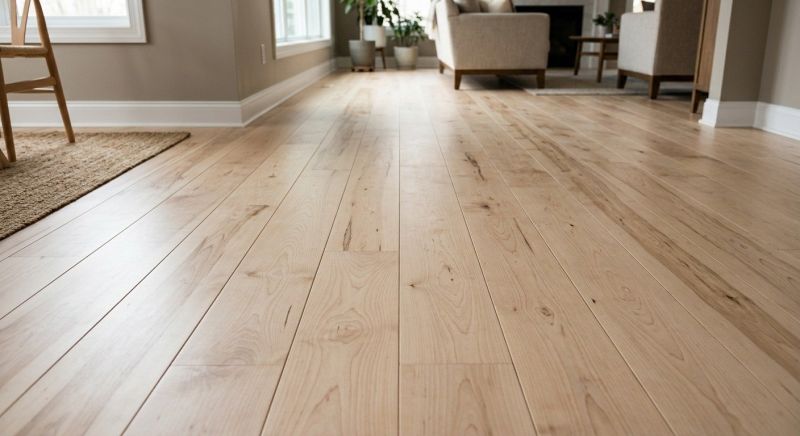 Birch Floor Installation in Issaquah, WA