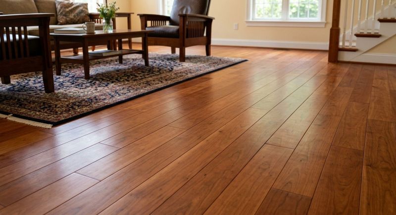 Cherry Floor Installation in Duvall, WA