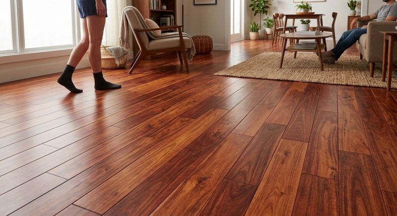 Cherry Floor Installation in Federal Way, WA