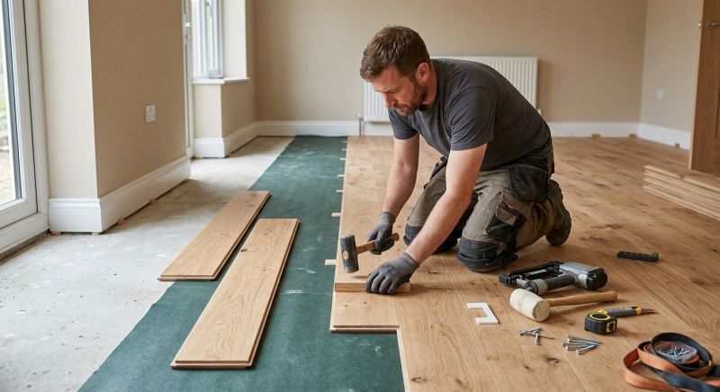 Hardwood Floor Installation in Federal Way, WA