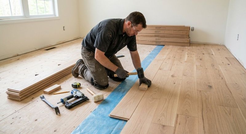 Hardwood Floor Installation in Kent, WA
