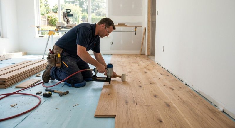 Hardwood Floor Installation in Kirkland, WA