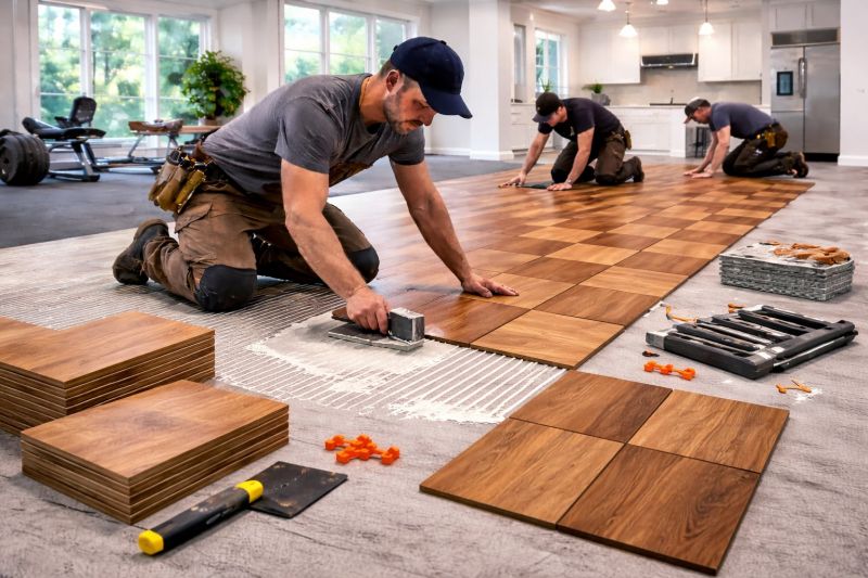 Hardwood Floor Installation in Seattle, WA