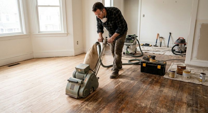 Hardwood Floor Renovation in Issaquah, WA