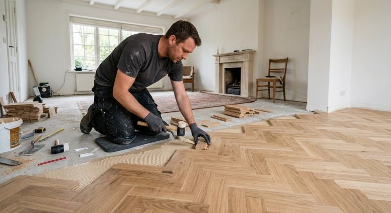 Parquet Flooring Installation in Issaquah, WA