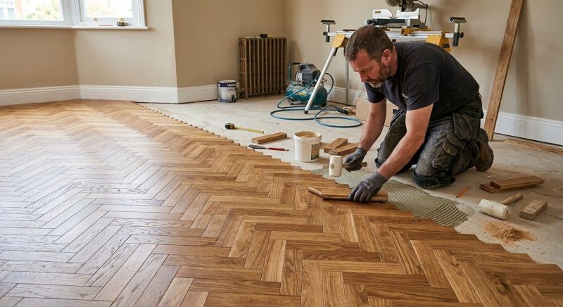 Parquet Flooring Installation in Issaquah, WA