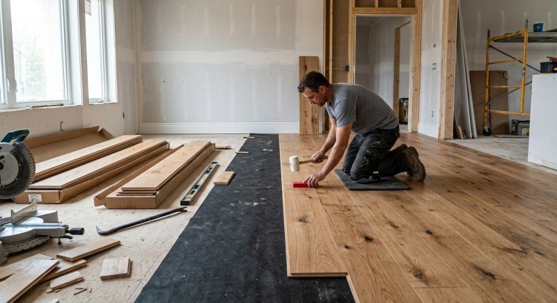 Plank Floor Installation in Issaquah, WA
