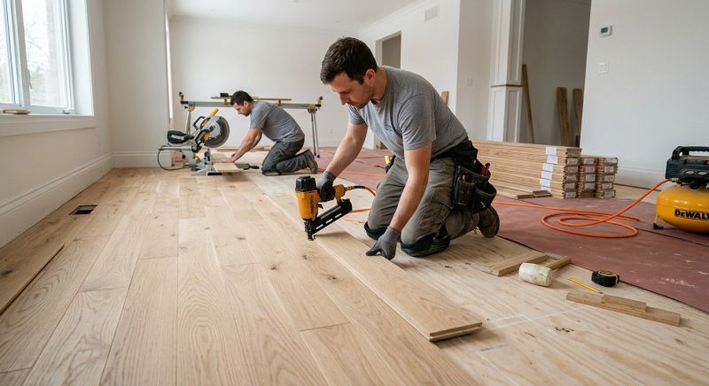 Wood Floor Replacement in King County, WA
