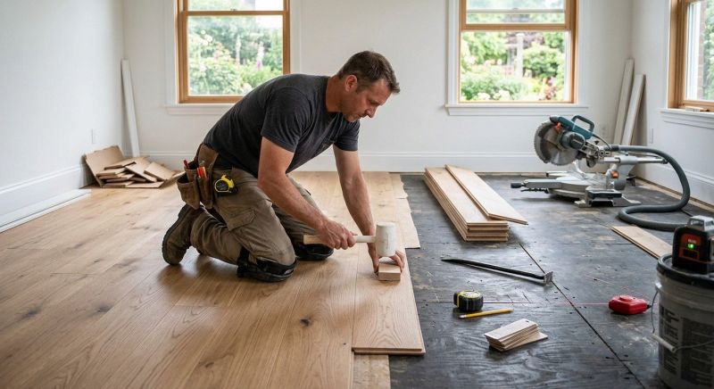 Wood Flooring Installation in Bellevue, WA